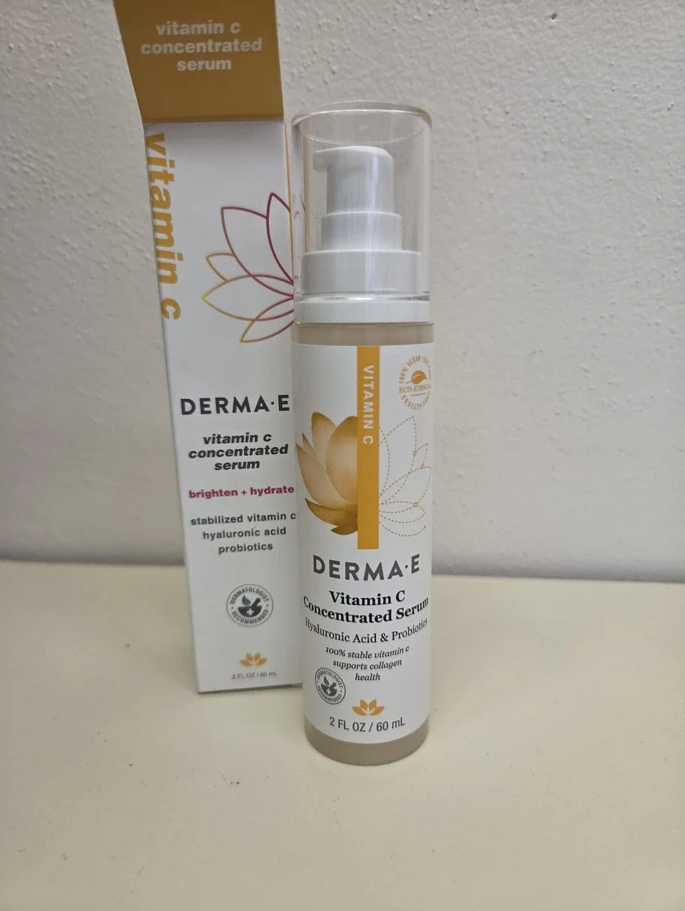 Derma E Vitamin C Concentrated Serum - White/Yellow